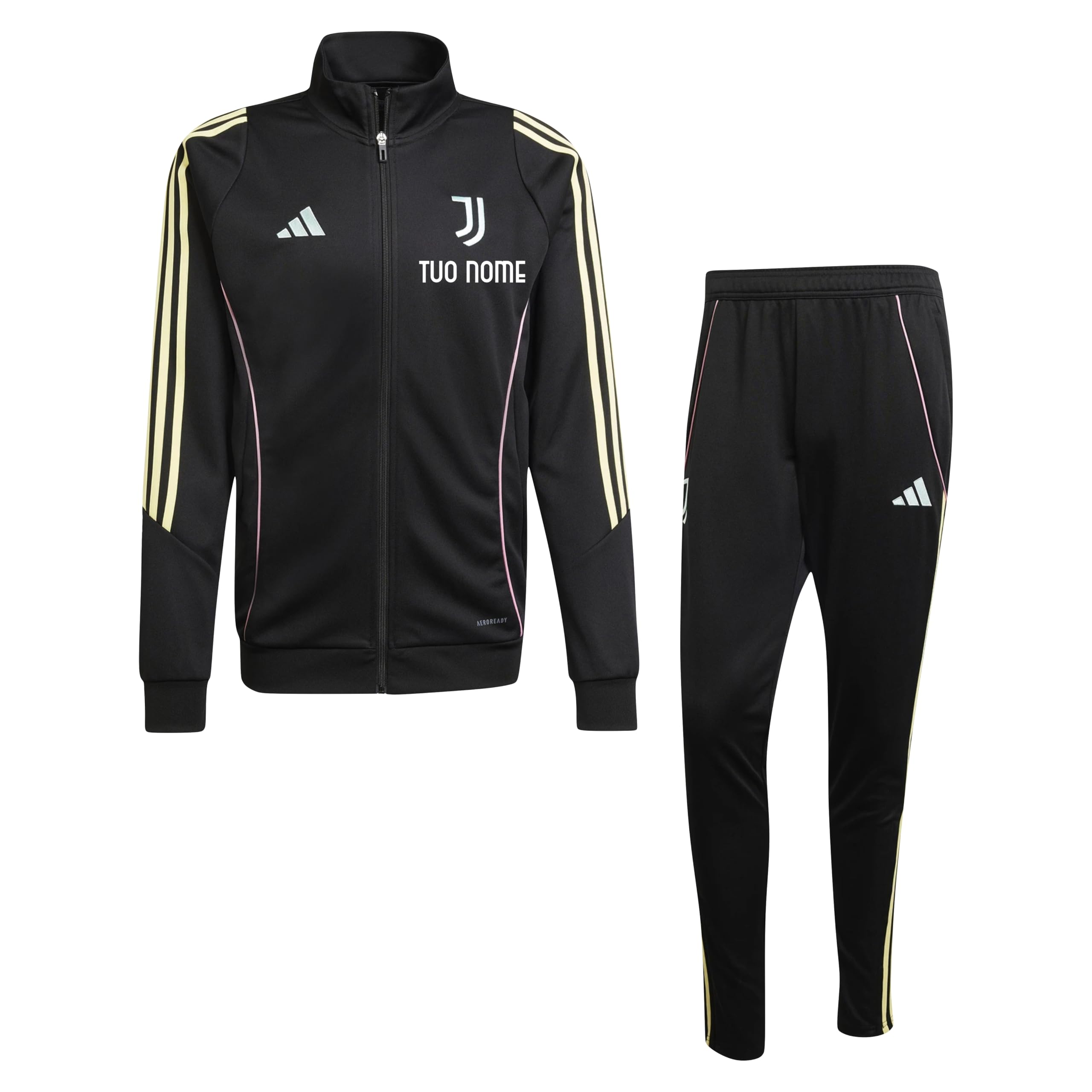 adidas Tuta Juve Ufficiale Adulto Bambino Personalizzabile