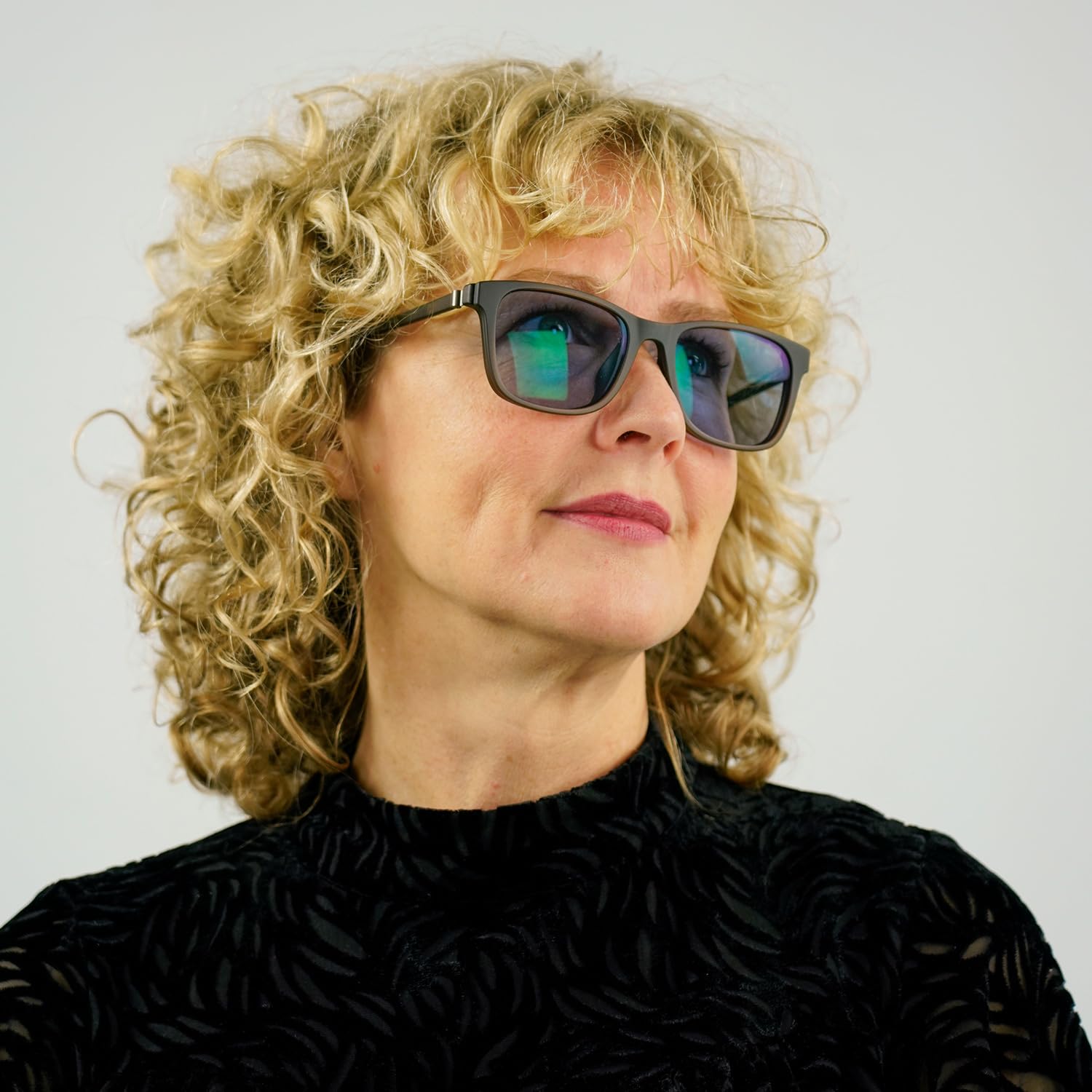 PRiSMA VARIA 1: je nach Auswahl - Brille mit Blaulicht-Magnet-Frontfilter oder nur Blaulicht-Magnet-Frontfilter oder nur Brillenfassung (05 BluCynk Brille mit Frontfilter)