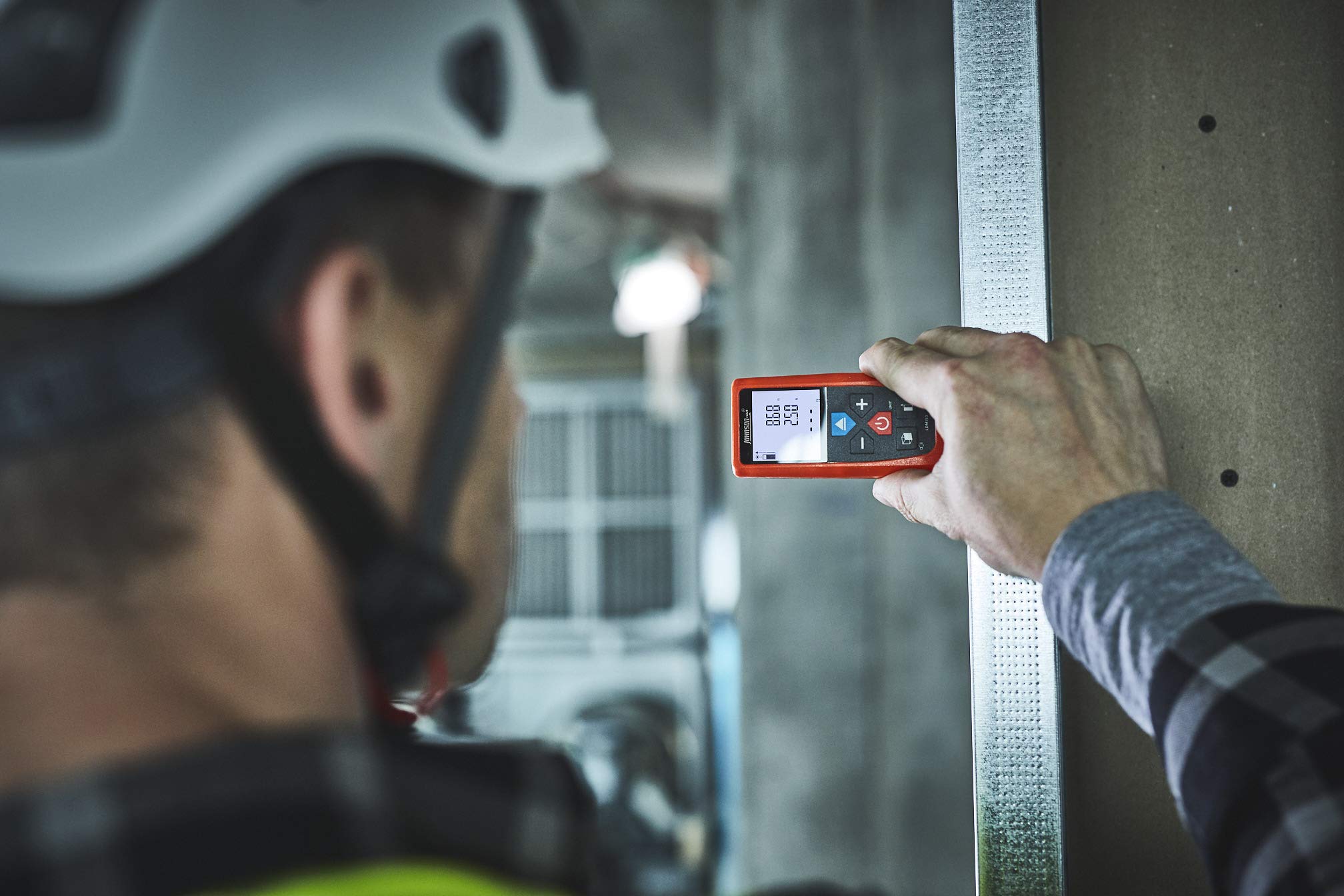 Johnson Level & Tool LDM150 IP54 - Pantalla retroiluminada