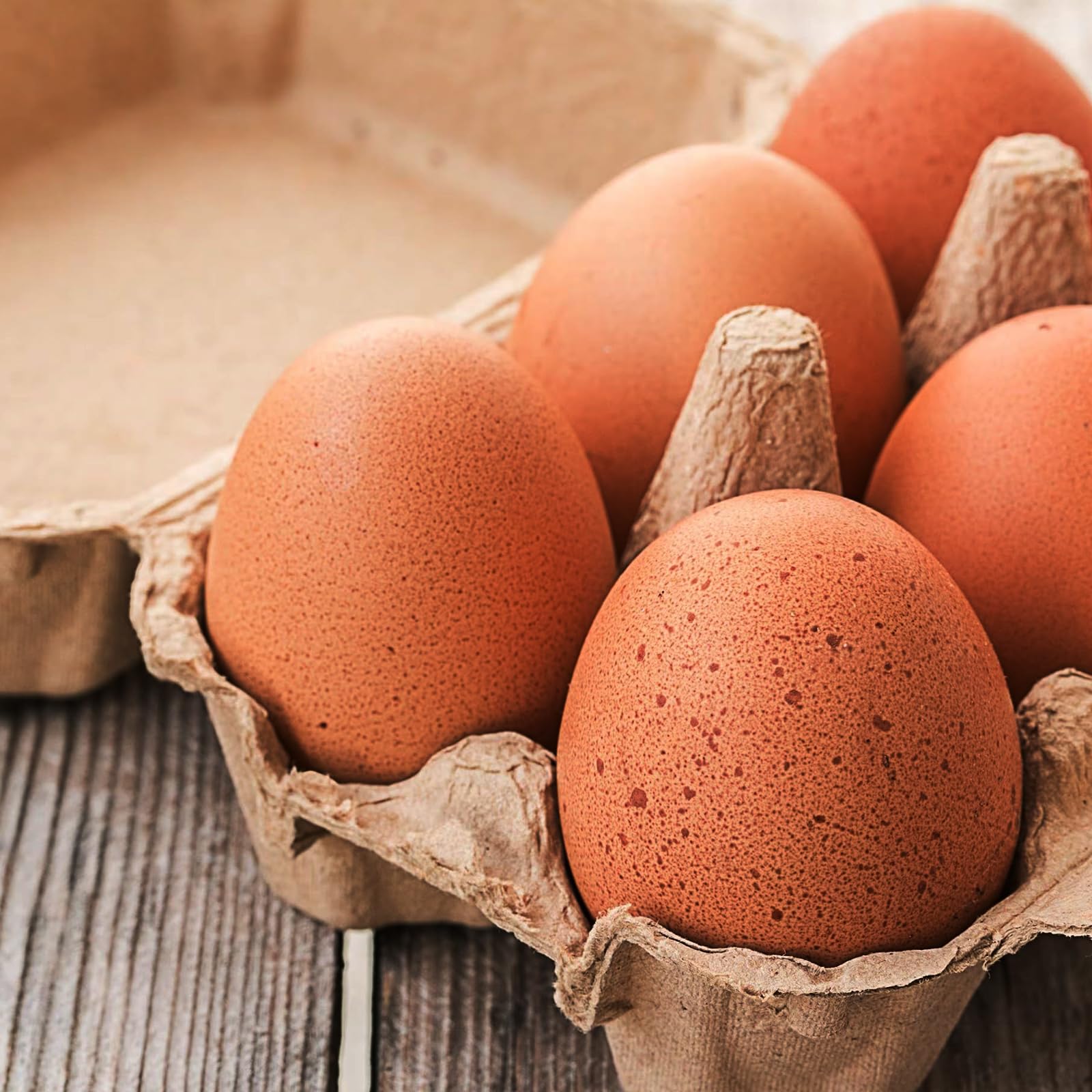 LEXININ 40 scatole di carta per uova, 6 uova, mezza dozzina di vassoi per uova di carta per conservare le uova