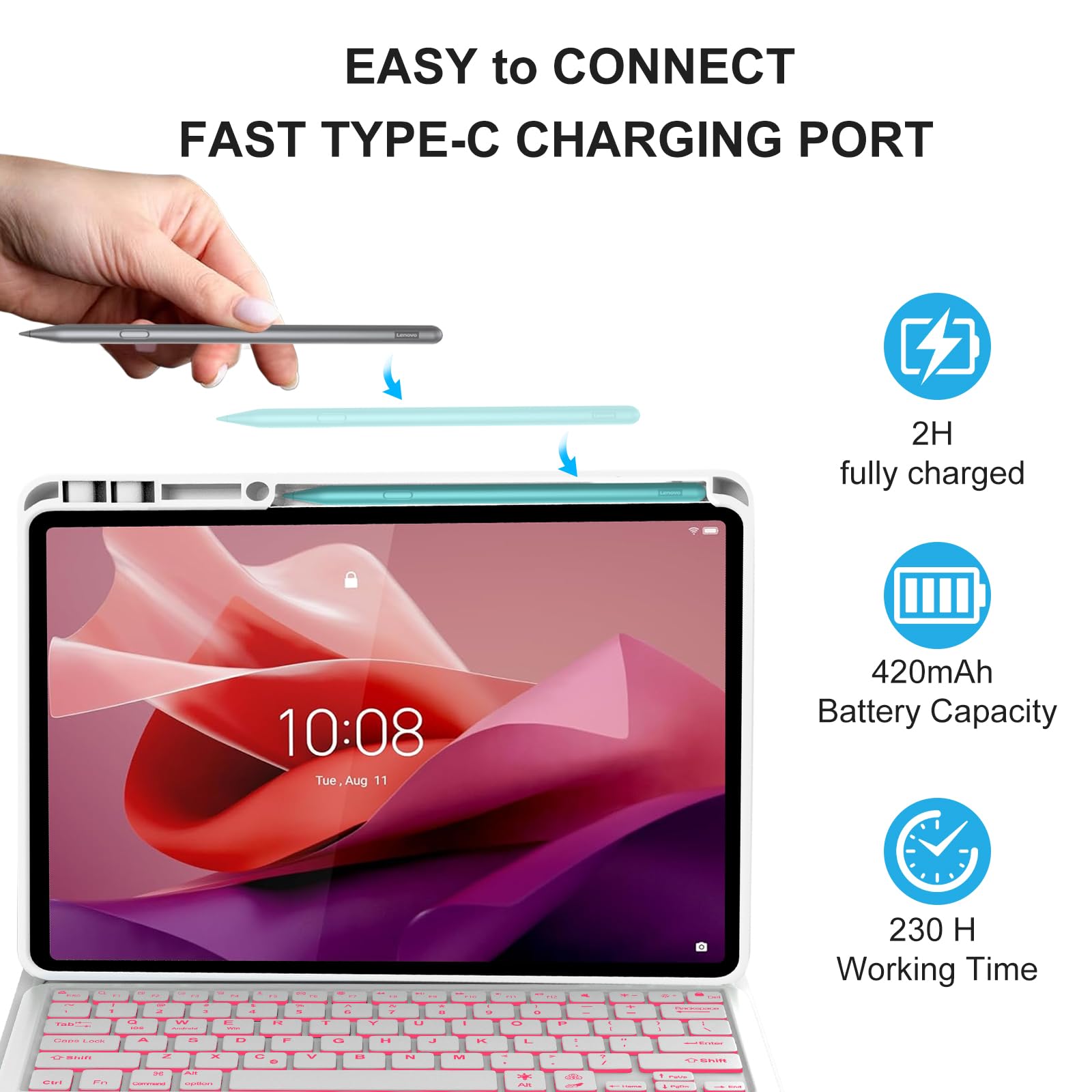 Amazon.co.jp: Lenovo Idea Tab Pro 12.75インチ 2024 トラックパッド