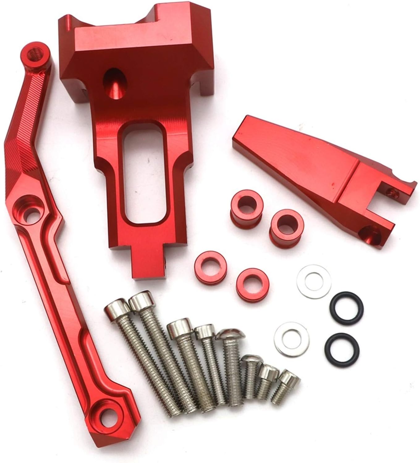 EZZON Motorcycle Stabilizer Steering Damper With Mounting Bracket Kit For Yamaha MT-09 Tracer MT 09 Tracer MT09 Mounting Bracket Kit(G)