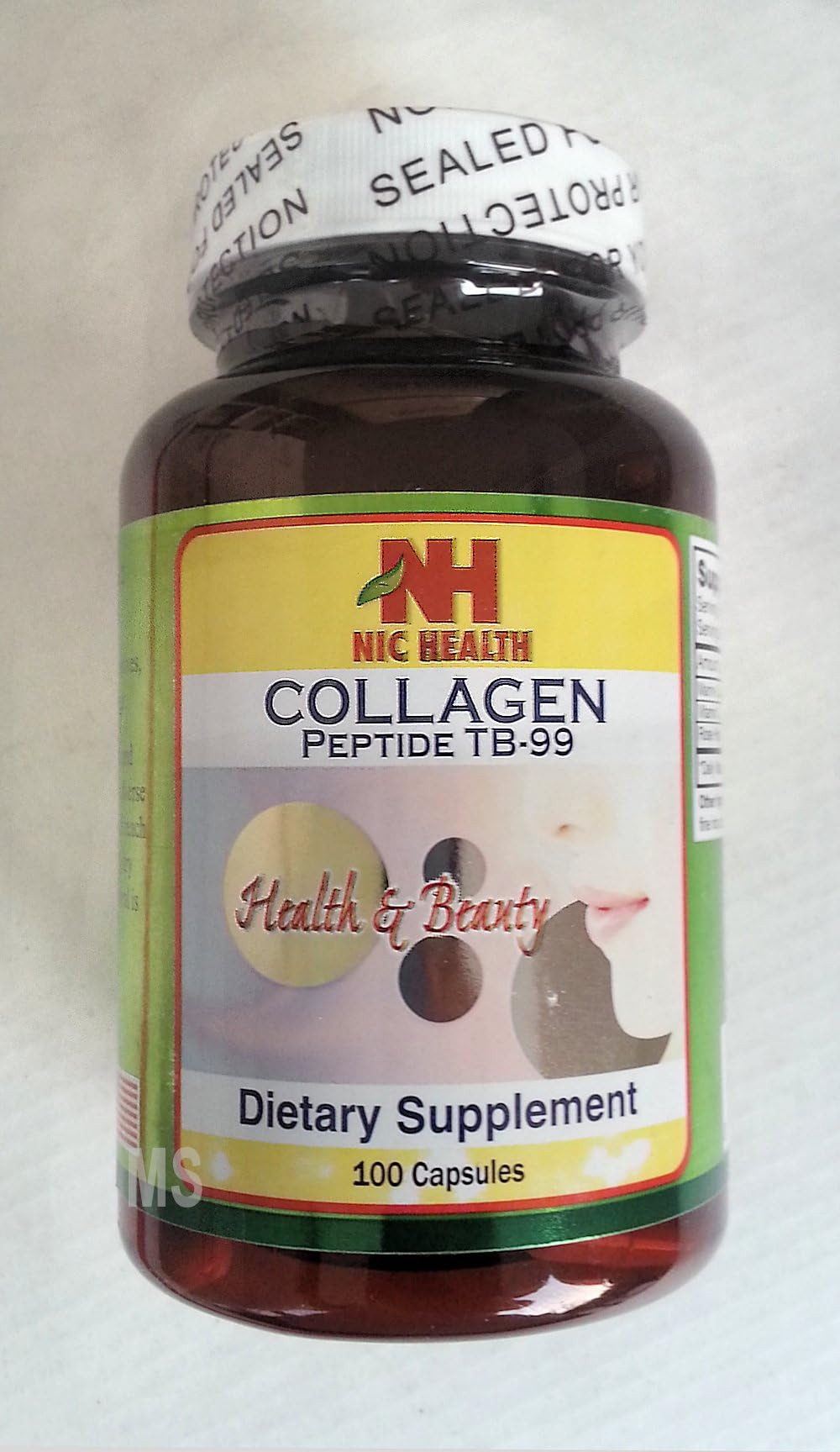 COLLAGEN Peptide TB-99 Health & Beauty Dietary Supplements 100 Capsules MTC
