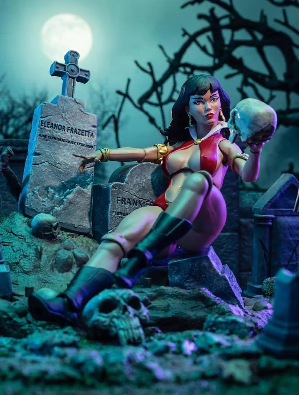 ヴァンピレラ 1/12シームレス・フィギュア☆TBLeague 希少品！ Amazon | Frazetta Girls Vampirella 1:12スケール アクション