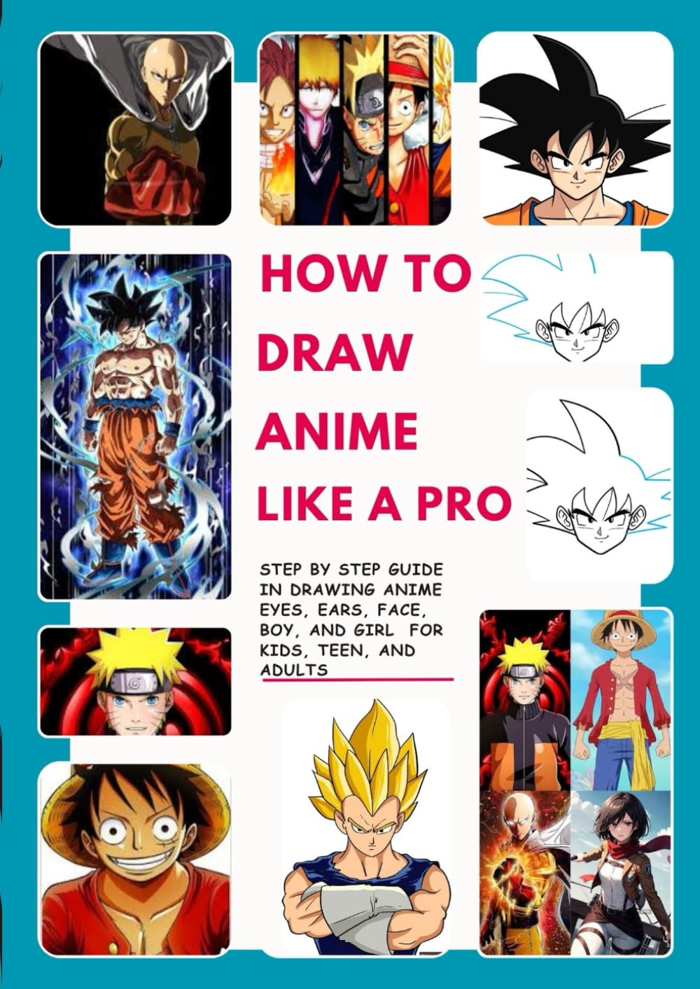 HOW TO DRAW ANIME LIKE A PRO: STEP BY STEP GUIDE IN DRAWING ANIME EYES ...