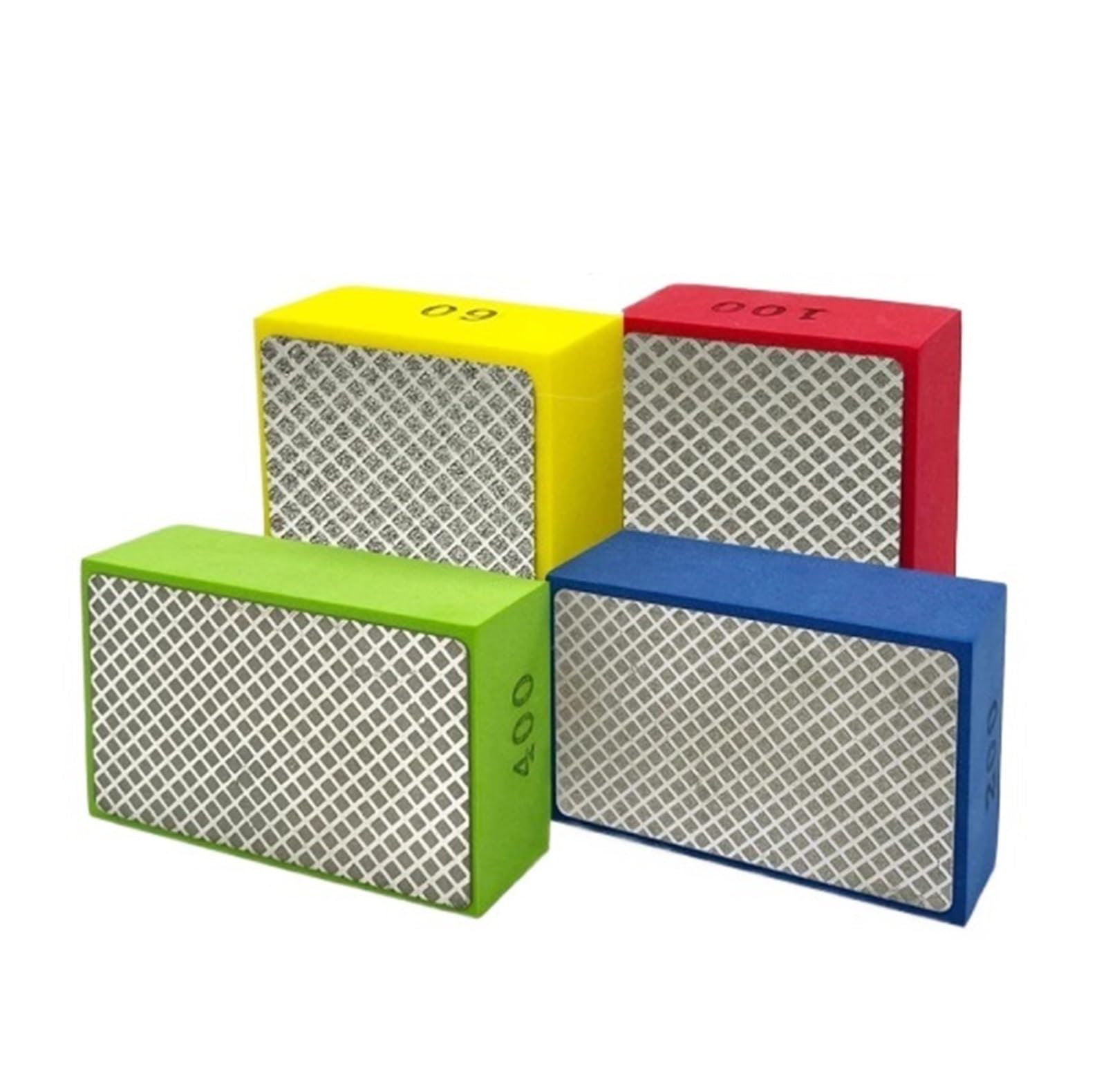 Diamant-Polierpads, Diamant Hand Polieren Pads Fliesen Glas Schleif Block Pad Stein Marmor Keramik Disc Polierer Werkzeuge