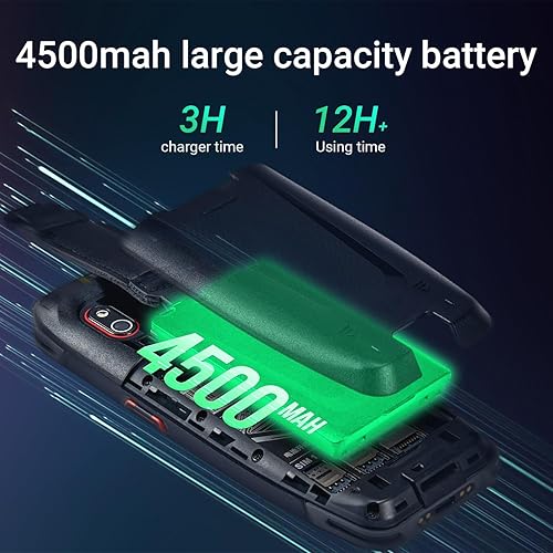 Miniatura 3 de SVANTTO Escáner de código de barras Android, computadora portátil Android 13, escáner de código de barras 1D/2D/QR, comunicación WiFi BT 5.0 2/3/4G,