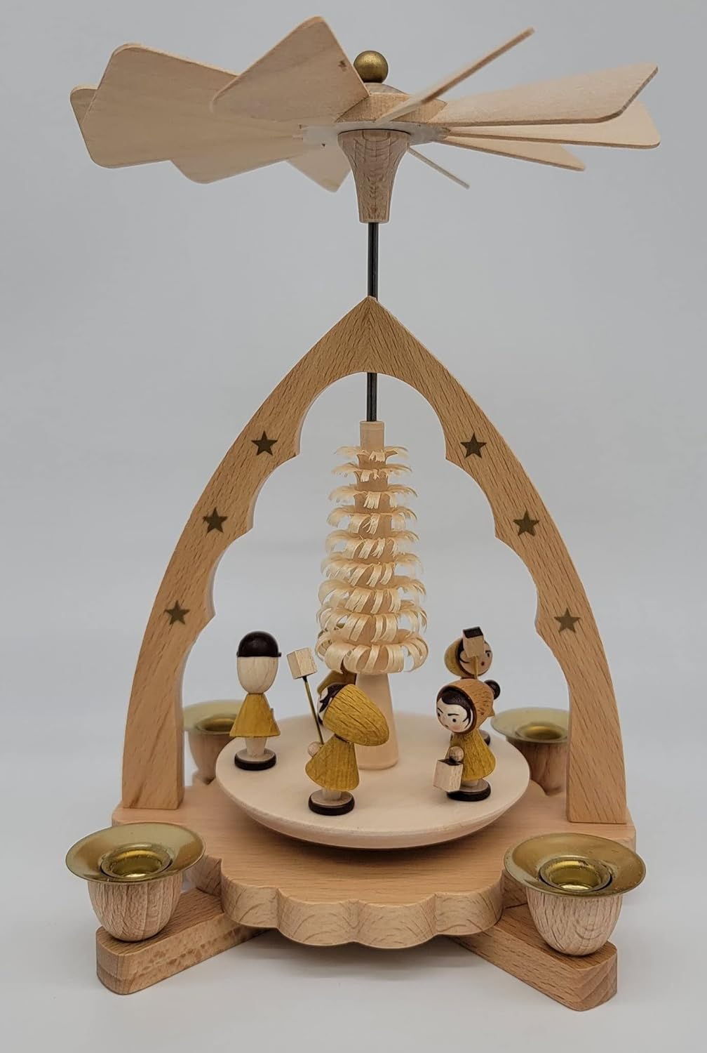 Richard Glaesser Christmas Children Lantern Pyramid