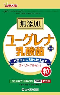 山本漢方製薬 ユーグレナ+乳酸菌 120粒
