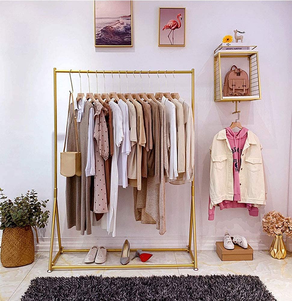 Buy FONECHIN Heavy Duty Clothes Racks for Hanging Clothes Freestanding