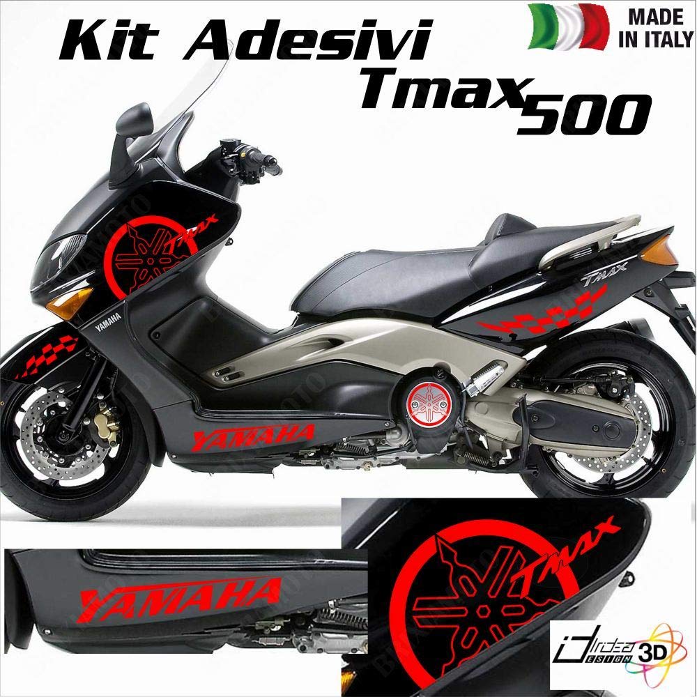 KIT ADESIVI in RESINA 3D CARBONIO PROTEZIONE per YAMAHA Tmax T max 500 2001/2007 KIT ADESIVI in RESINA 3D CARBONIO PROTEZIONE per YAMAHA Tmax T max 500 2001/2007