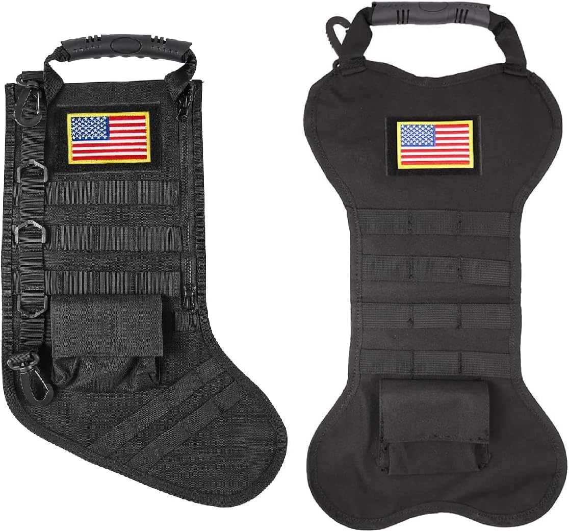 SPEED TRACK Tactical Christmas Xmas Stocking W/Handle Set