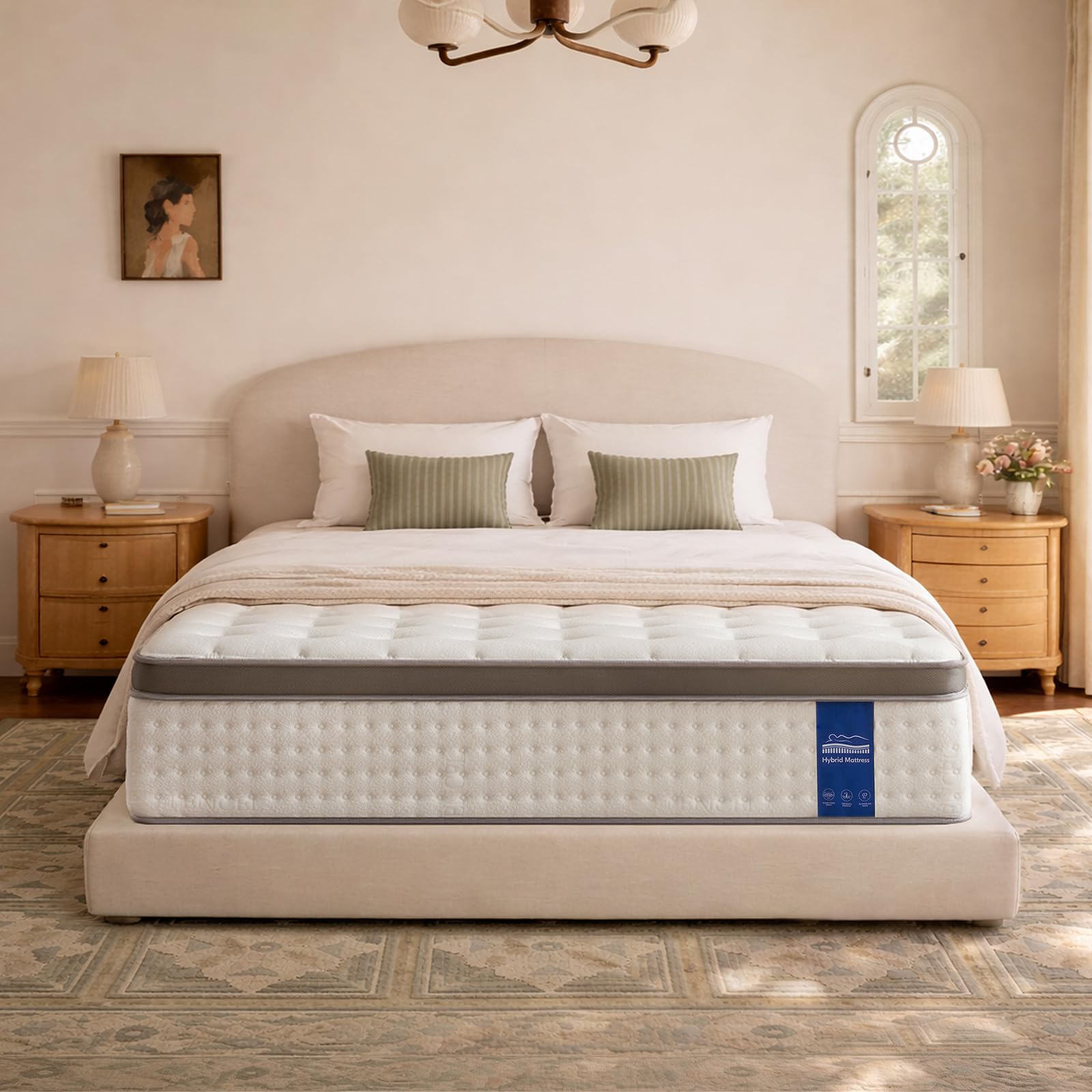 Photo 1 of Rakoide 14" King Hybrid Mattress