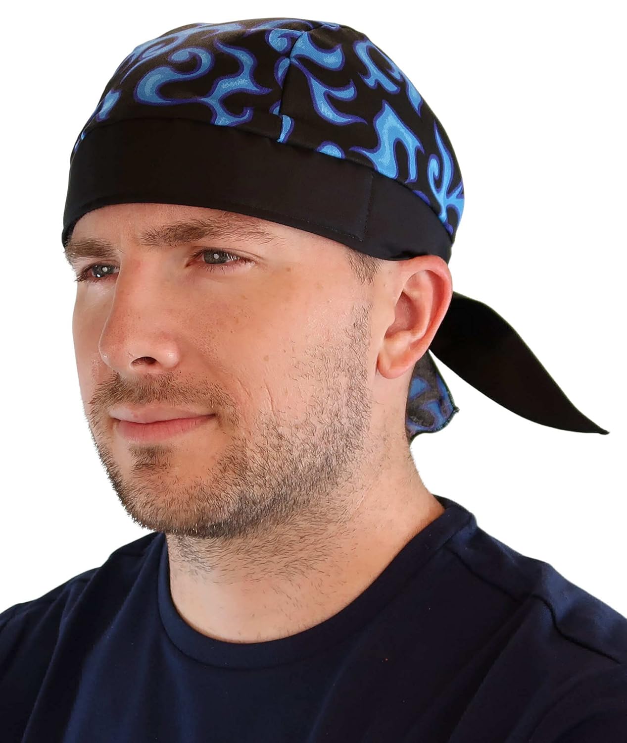 Sparkling EARTH - Skull Caps Doo Rags Do Rag Durag Headwrap Head Wraps Skullies - Made in The