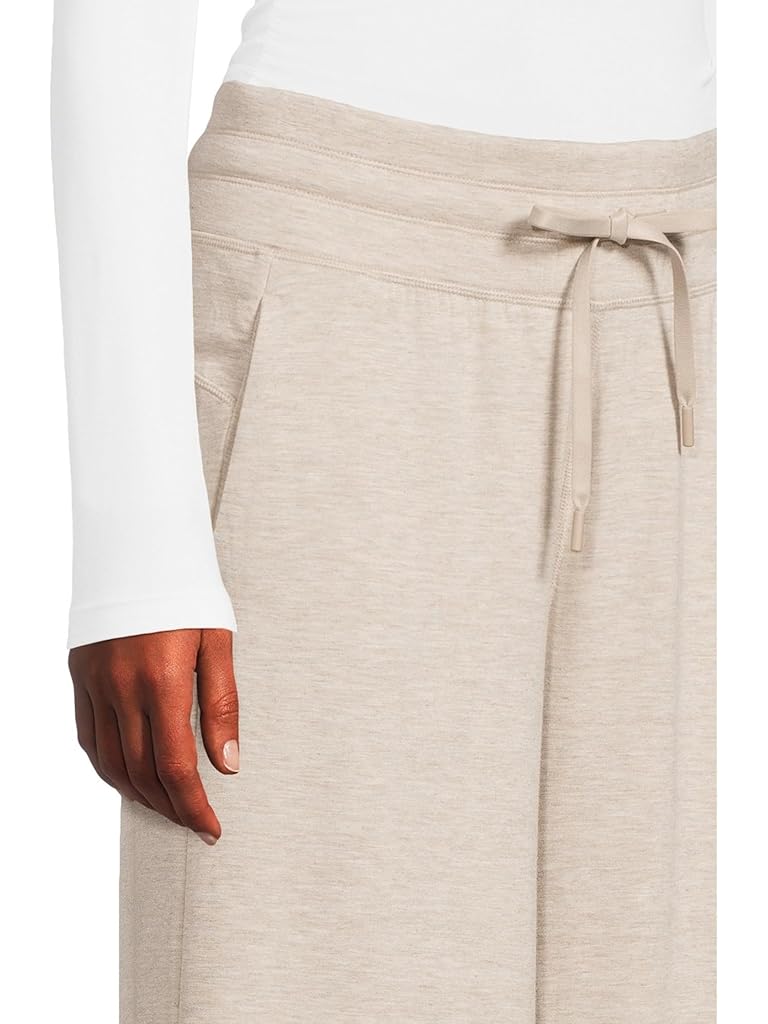Bone TravisMathew Skyloft Soft Wide Le Pants