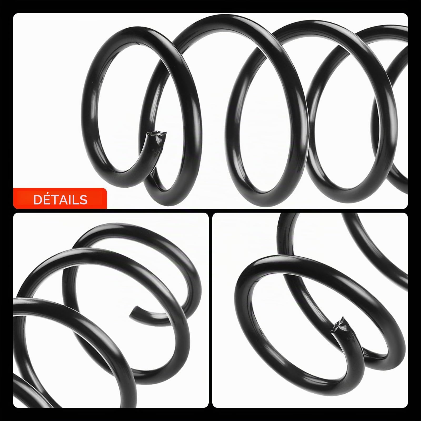 Frankberg 2 ressorts de suspension pour essieu avant 1K0411105AP