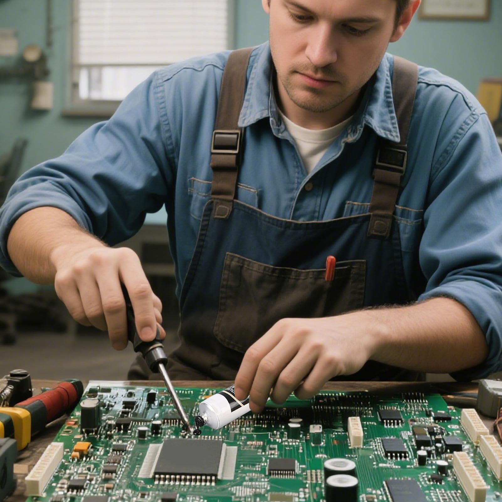 DOWSIL 3145 Silicone Adhesive Gray 3oz (2-Pack)