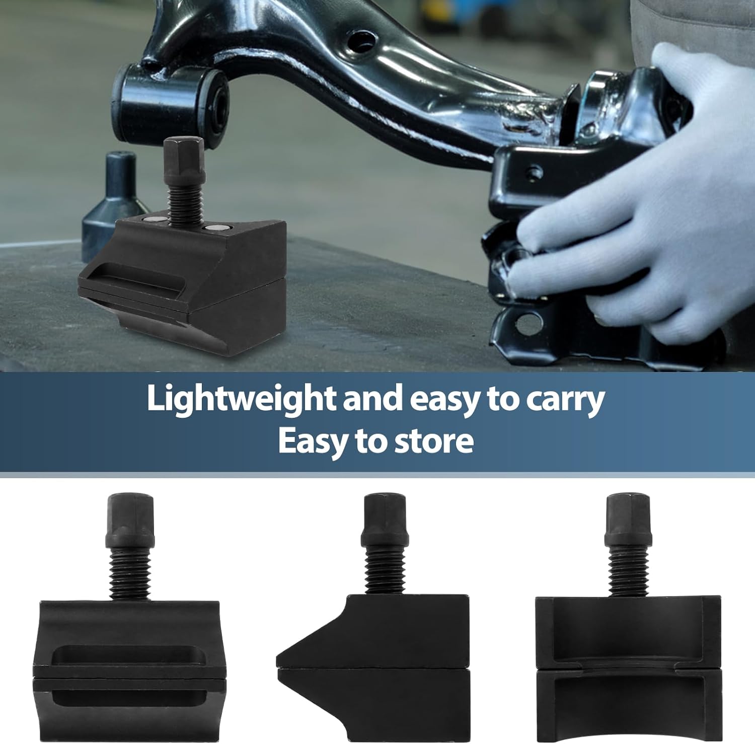 Car Suspension Strut Split Hub Steering Knuckle Spreader Tool, Adjustable Suspension Strut Spreader Tool, Universal Car Suspension Strut Spreader Knuckle Expander Tool for Automotive Various Vehicles