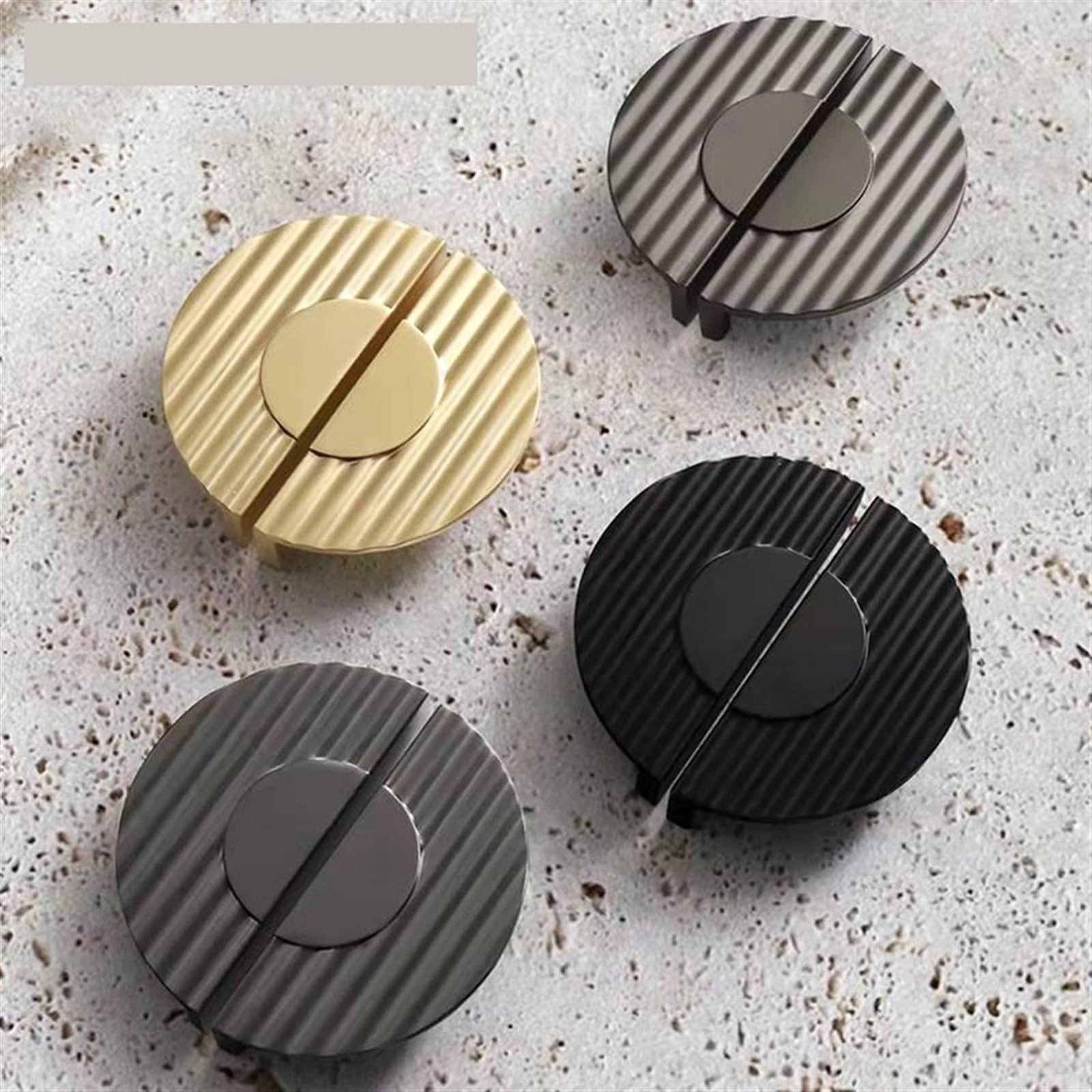 Poignée en laiton noir pour remplacer vos boutons de commode usés