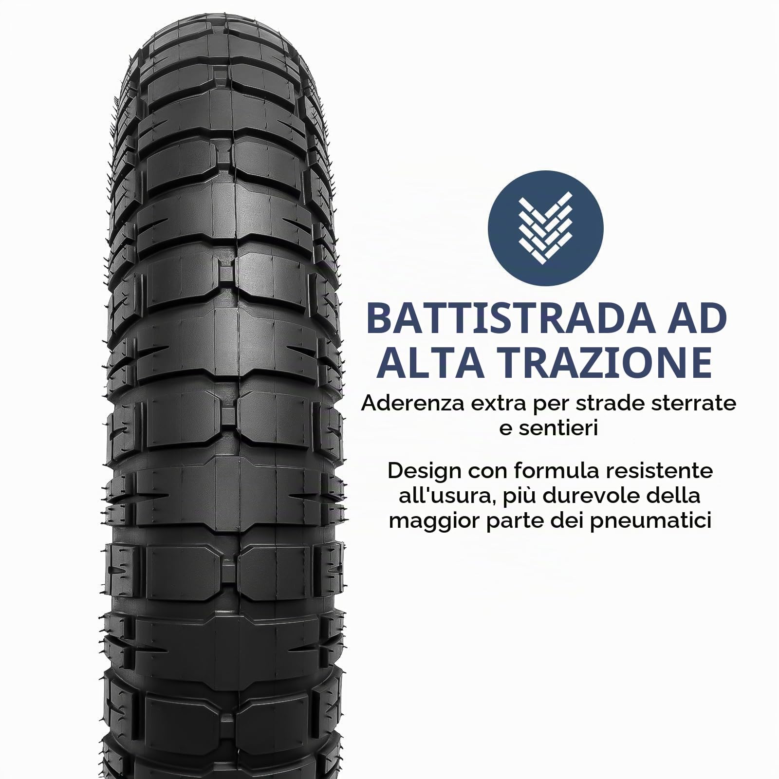 YUNSCM 2-PCS 20 pollici Fat E-bicicletta pneumatici 20x4.0/98-406 Compatible with 20x4.0 20X4 All-Terrain E-bicicletta pneumatici (Y-1310)