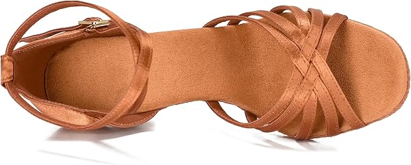 Zapatos de Baile Latino de Tacón Alto/Medio para Mujer - 4