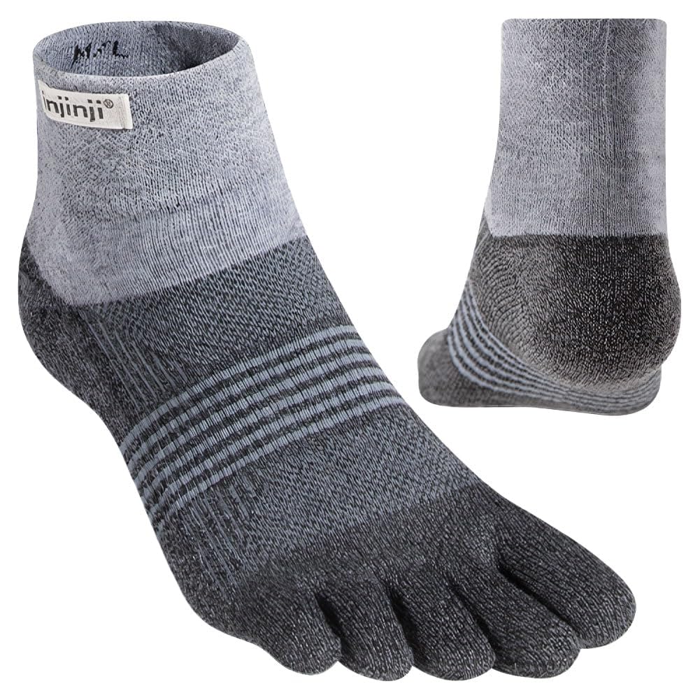 Injinji Women's Noir Trail Socks Mini-Crew