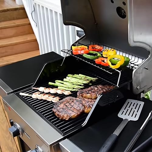 Miniatura 7 de BBQration Piezas de repuesto de parrilla para Charbroil Performance TRU-Infrared 463633316 463672016 463672216 463672019 463672219 463672419, 17"