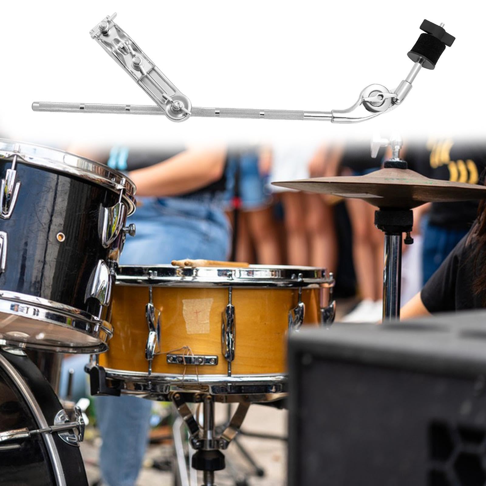 Supporto di Estensione in Lega per Estensione di Tamburo per Piatti, Strumento a Percussione