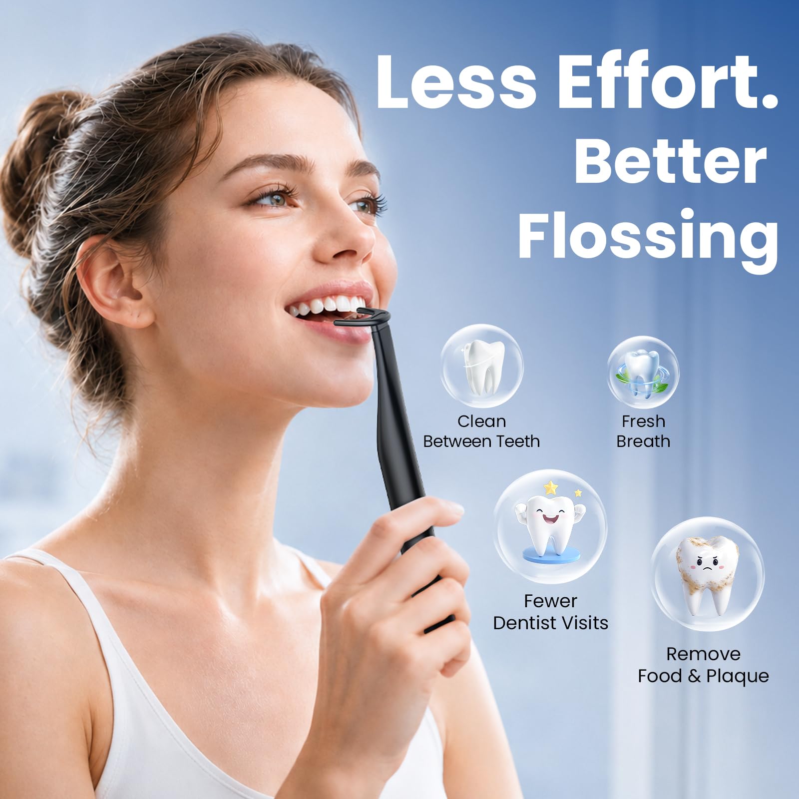 Electric Flosser - Portable & Rechargeable -6 Electric Flosser - Portable & Rechargeable -6