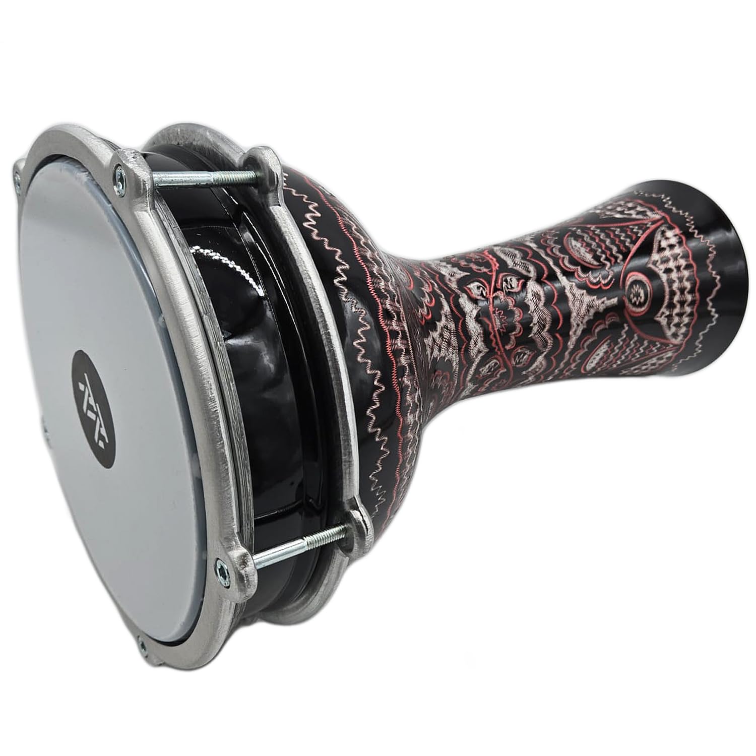 Turkish ダラブッカ　ドゥンベック Amazon.com: ZAZA Percussion 16'' Length Aluminum Darbuka, 8