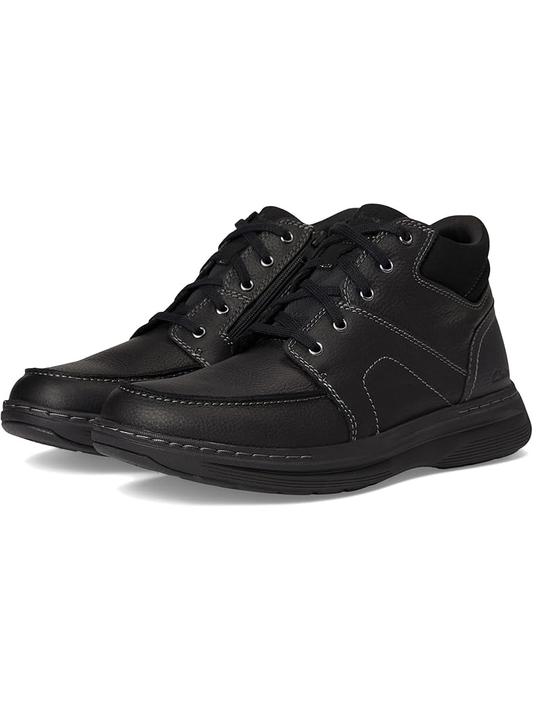 Black Clarks Craftwell Mid