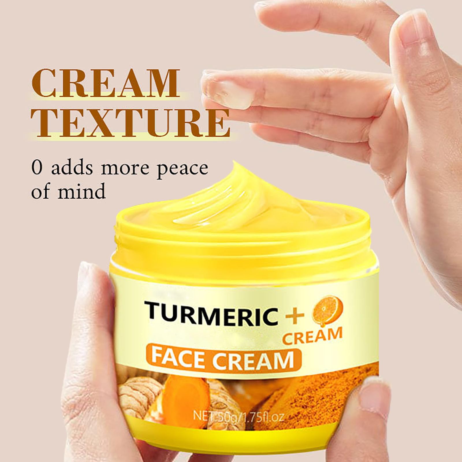 Amazon.com: Krmspe Turmeric Face Cream, Face Moisturizer Natural