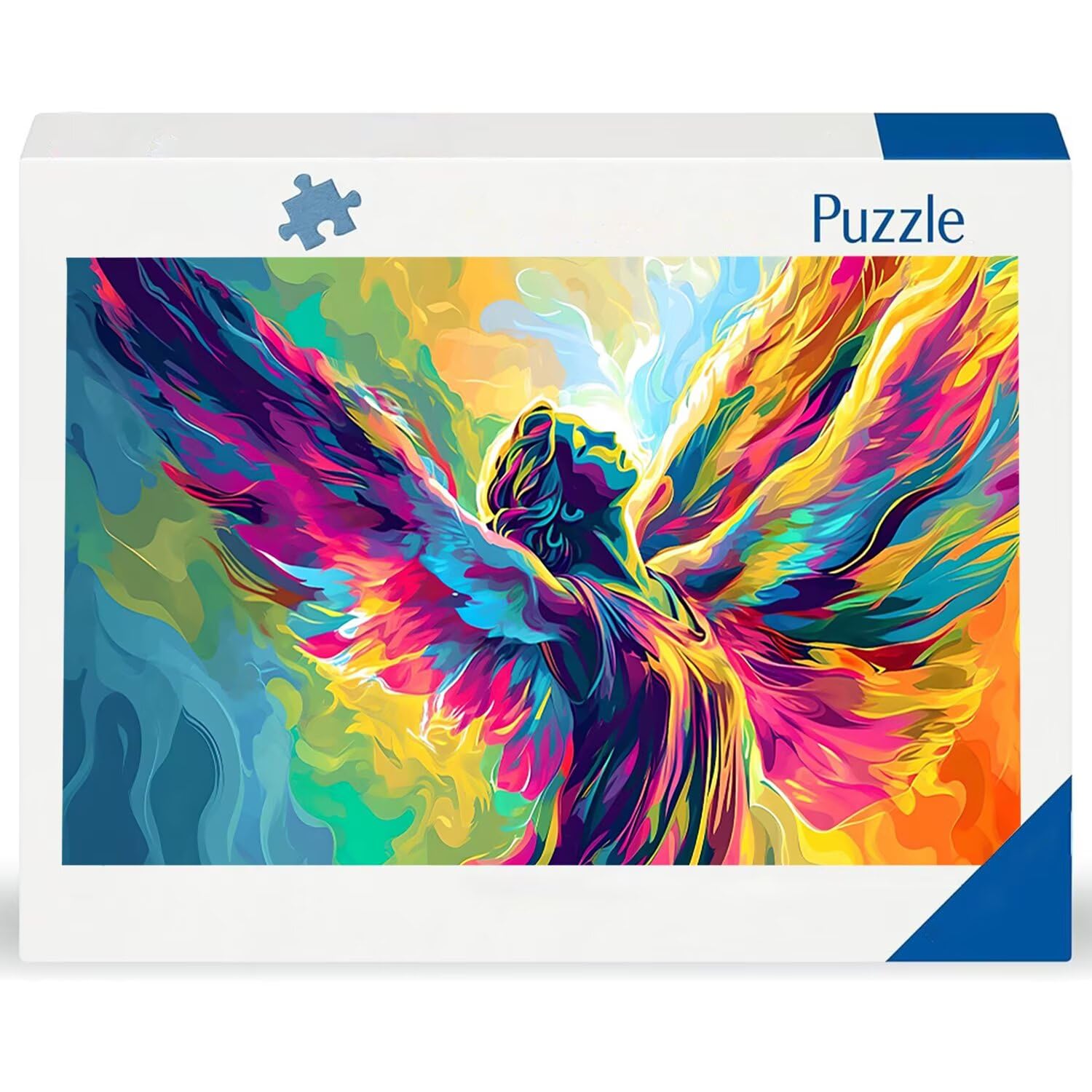 Puzzle dla dorosłych 1100 elementów, kolorowe puzzle anioła, dla dorosłych klasyczne puzzle i od 14 lat junior, rodzinne puzzle rozrywka w domu prezent 87x42cm l-47