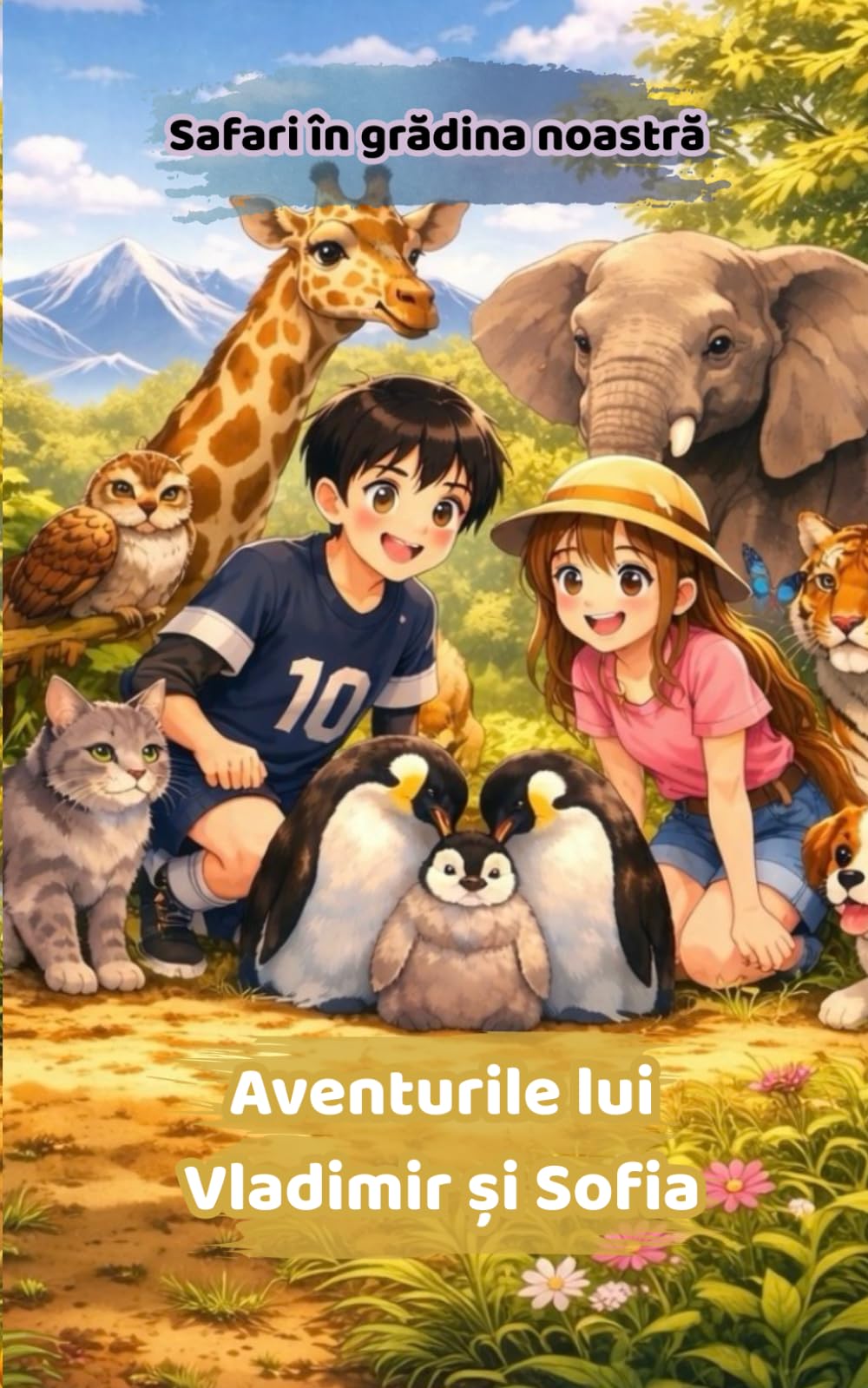 Aventurile lui Vladimir si Sofia | Safari in gradina lor | Carte i limba romana