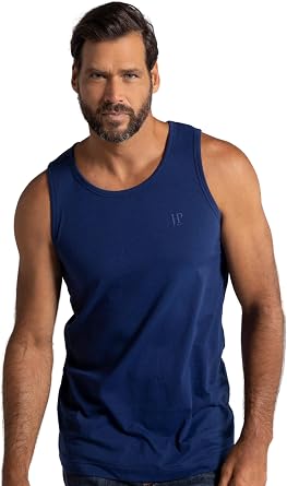 JP 1880 Menswear Big & Tall Plus Size L-8XL Basic Cotton Tank Top 705145