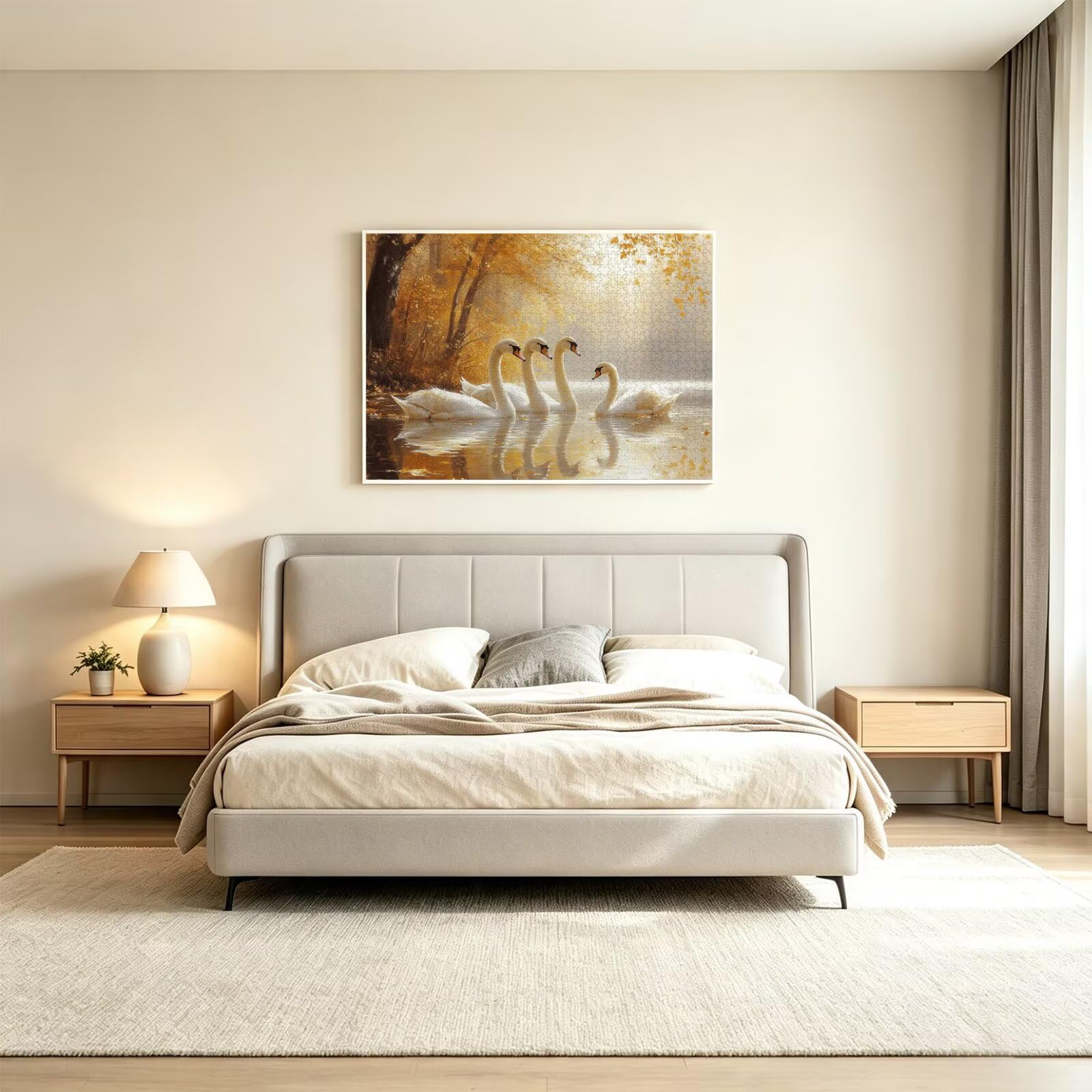 Puzzle 3000 Pezzi Autunno Puzzle Legno oca, n-680