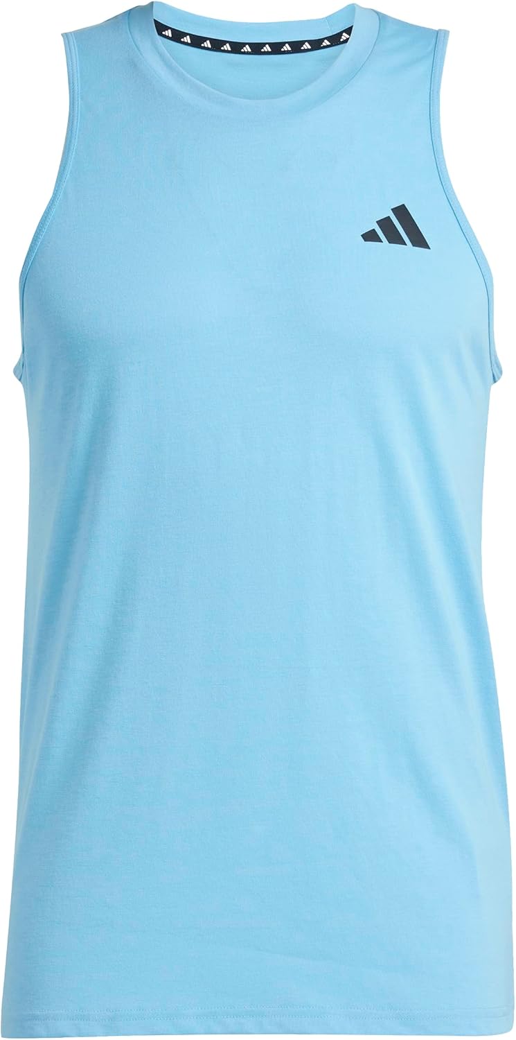 Adidas Mens Training Essentials Feel Ready Logo Sleeveless T-Shirt - Image 8