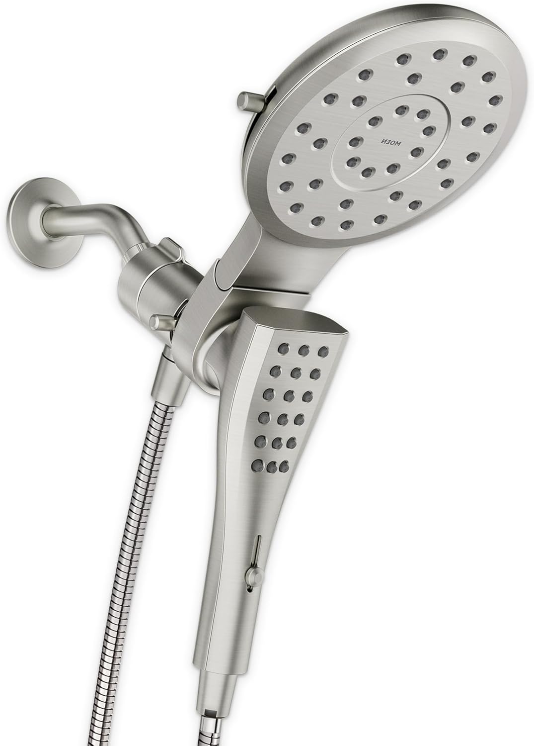 Moen Verso 8-function 7in shower head & handshower combo