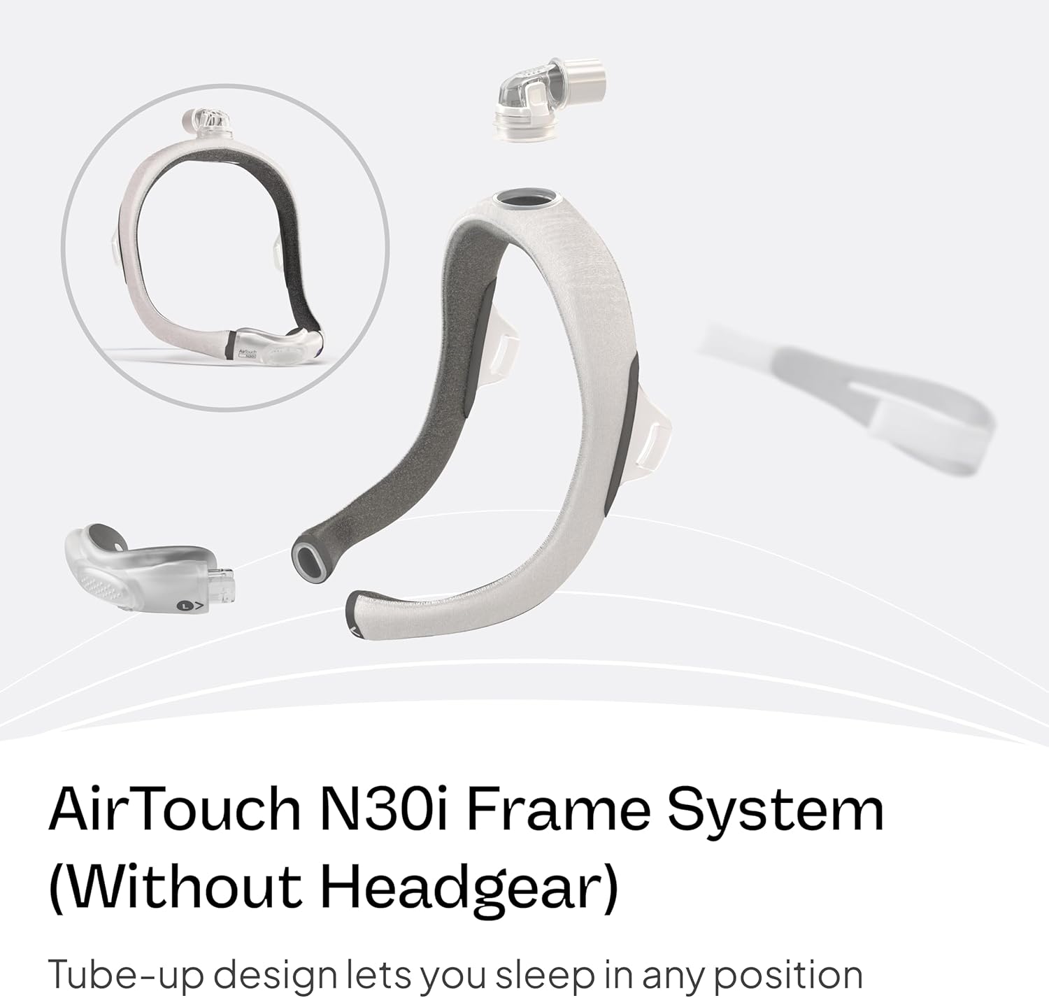 Resmed AirTouch N30i Frame System (Without Headgear) - Small Frame/Small Wide Cushion