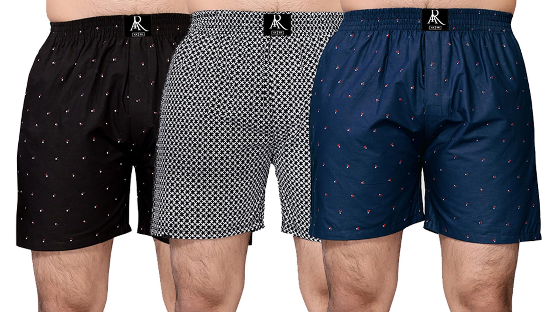 arbb Cotton Blend Soft Comfortable & Breathable Printed Regular Shorts/Boxer for Men-picture-54