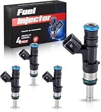 ENA 6 Holes Fuel Injectors Compatible with Jeep Renegade Dodge Dart Fiat 500 500X 500L 124 Spider 1.4L L4 2012 2013 2014 2015 2016 2017 2018 2019 2020 Replacement for 4627652AA FJ1136 Set of 4