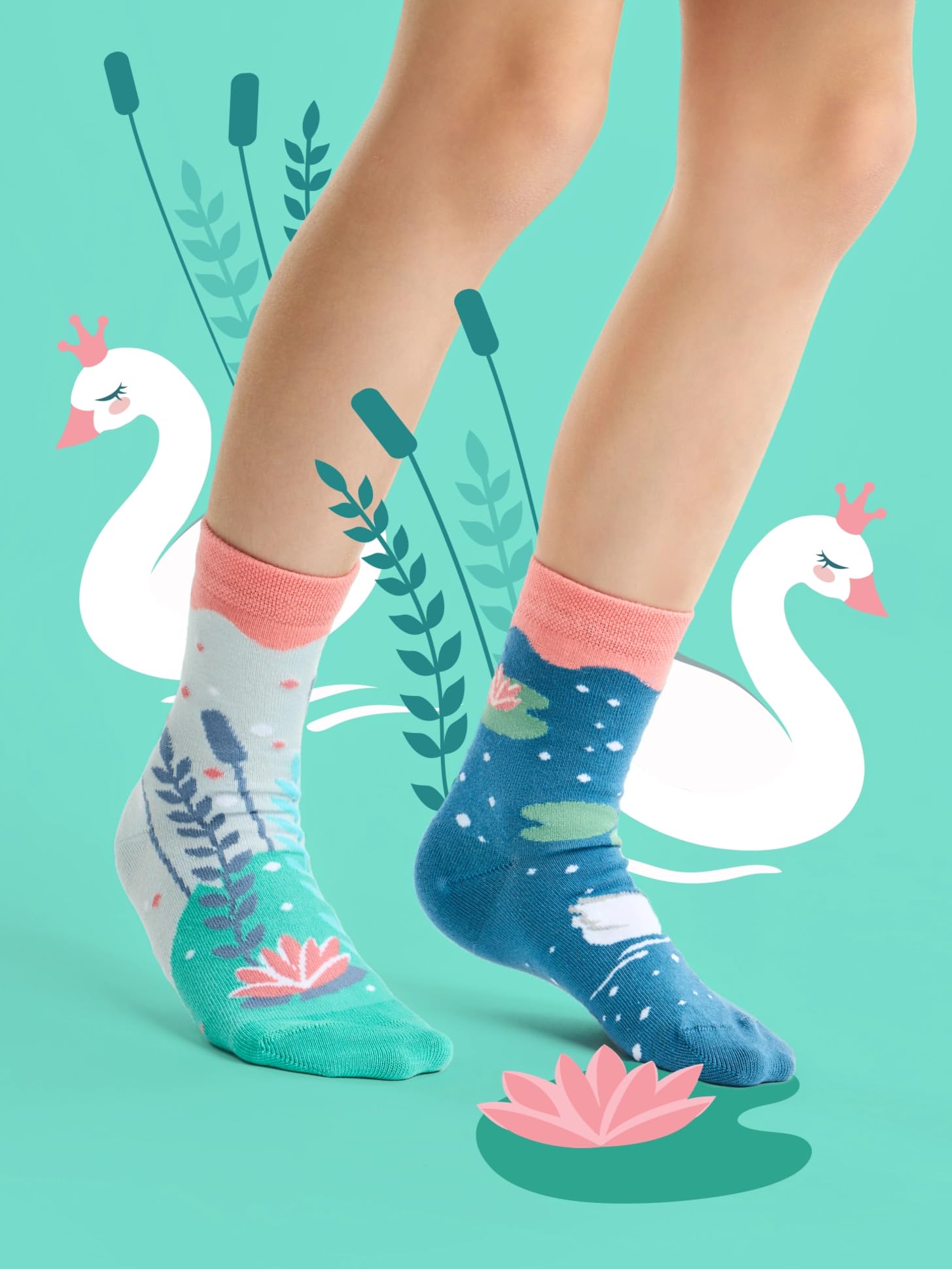 Dedoles Calzini Unisex Donna Uomo & Bambini Calze Cotone con tanti Design divertenti Calcio Bicicletta Piante Cavalli Regalo sinistra destra diversi