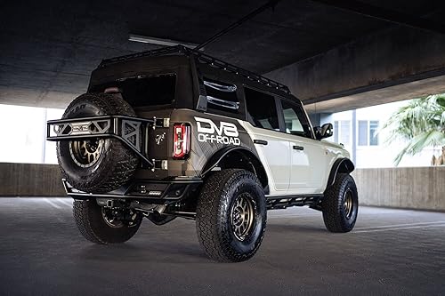 Miniatura 4 de Parachoques trasero de la serie Competition para Ford Bronco 2021-2025 | Se adapta a neumáticos de repuesto de hasta 37 pulgadas | Monta dos