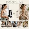 Yihou Smart Fitness Tracker para Mujer y Hombre, Banda Inteligente Ultrafina y Minimalista con Monitor de Frecuencia Cardíaca 24/7, Seguimiento de Sueño, Más de 100 Modos Deportivos, Resistente al Agua IP67, Alertas de Llamadas y Aplicaciones, Correas de Nylon y Silicona 3