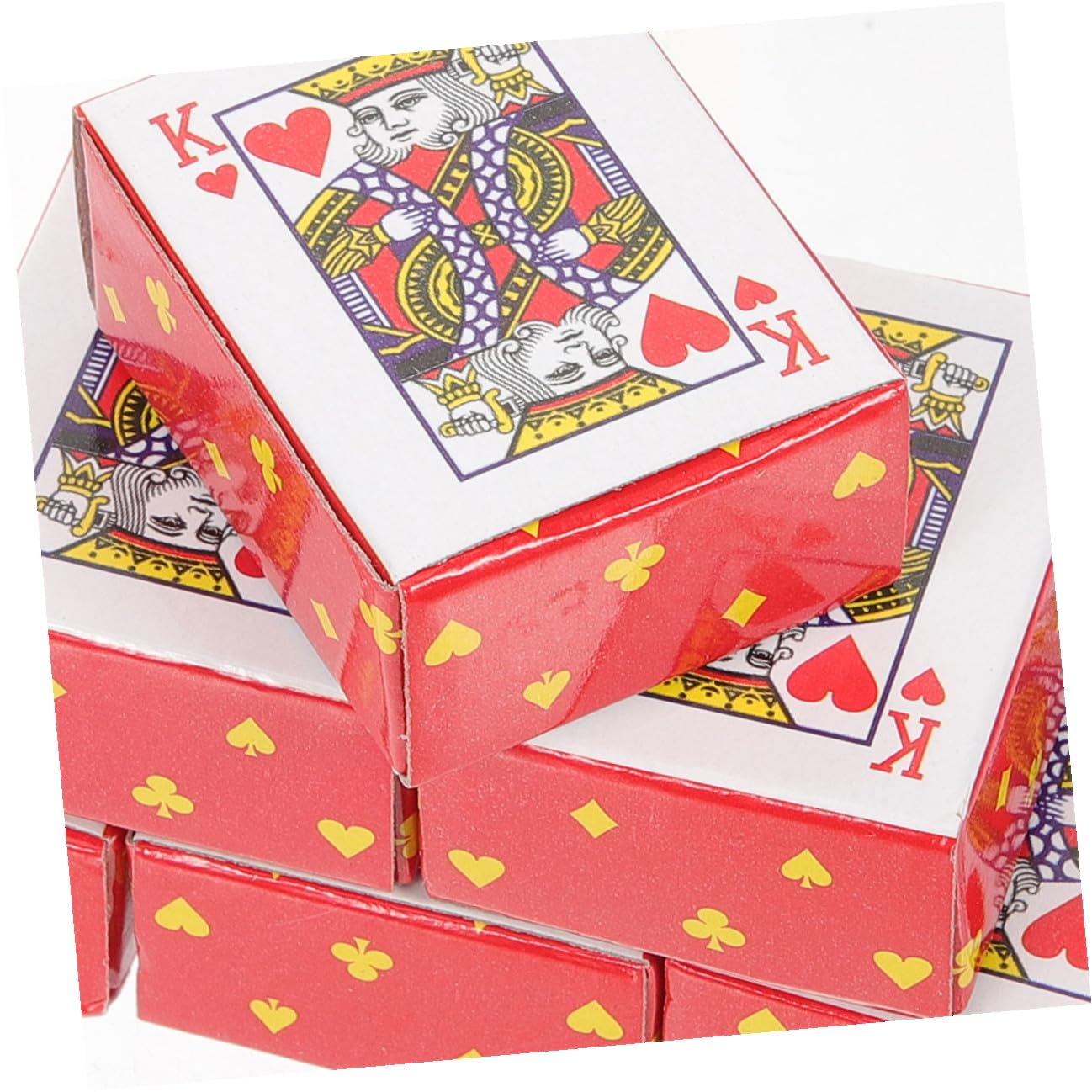 ORFOFE 24 Sätze Mini Spielkarten Kompakt und Tragbar Lustige Reise Kartenspiele Für Party und Unterhaltung Vielseitiges Kartendeck Für Erwachsene und Freunde