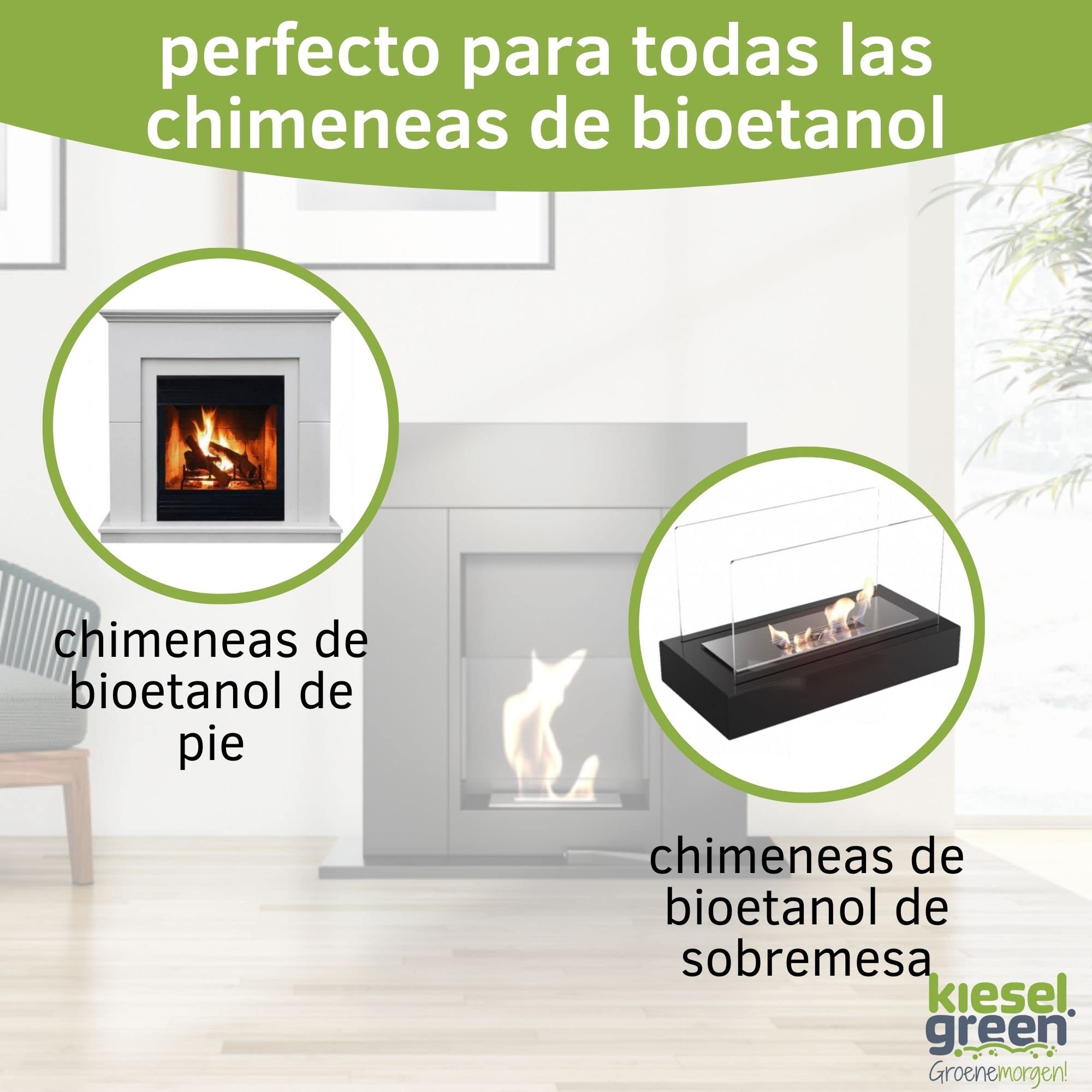 Bioetanol 12 x 1 litro con Fragancia para Chimenea de Etanol, Muchas Variedades – Bioalcohol como Fragancia de Ambiente – Estufas de Bioetanol, Biochimenea Etanol, Ethanol (M1)