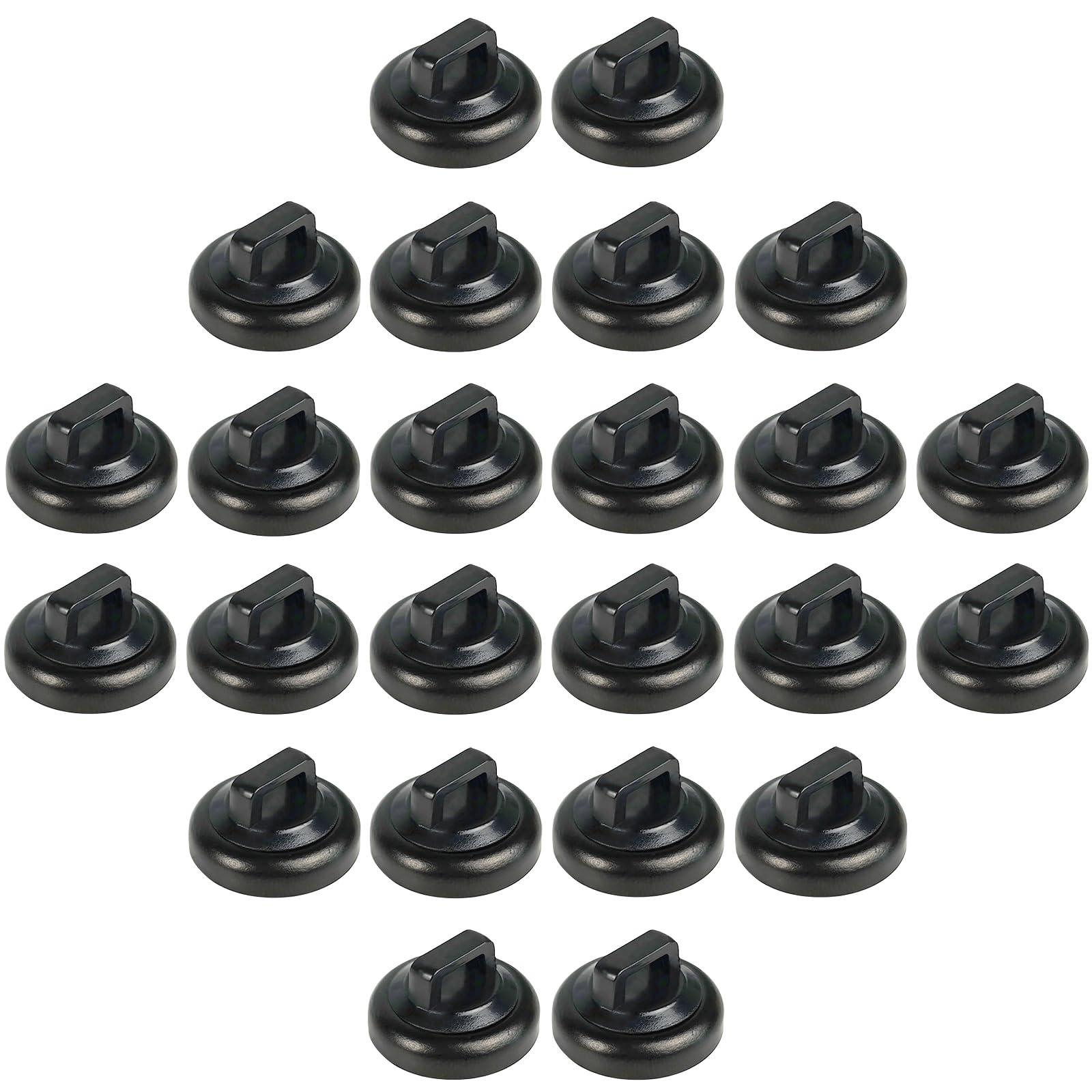Attaches magnétiques pour fermeture éclair : lot D19 pour maison et bureau
