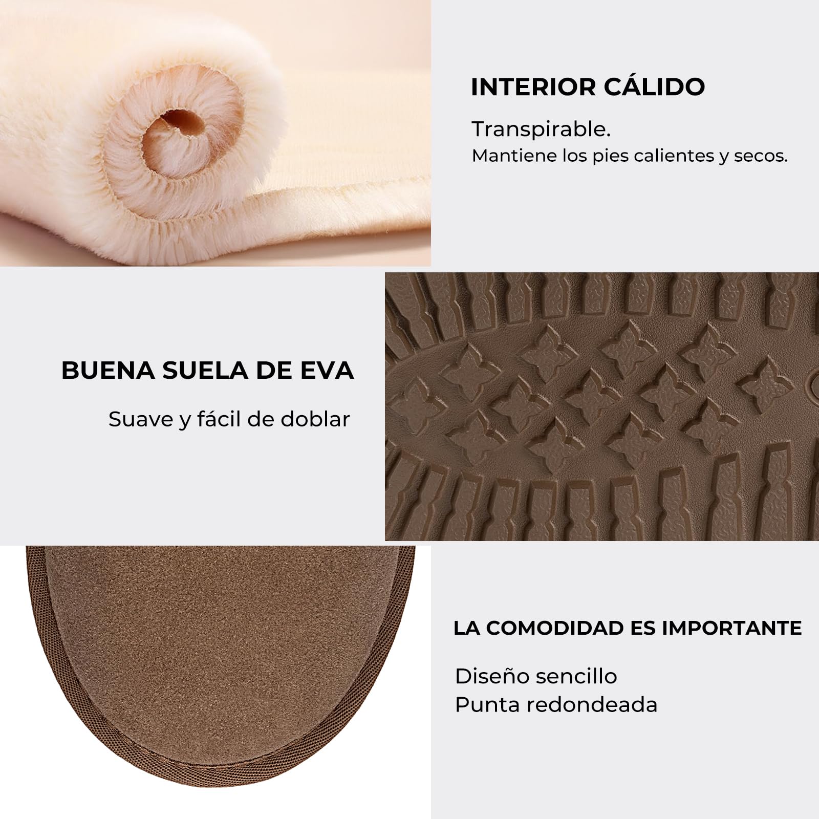 Mishansha Botas Mujer Invierno con Peluche Forro Zapatos Nieve