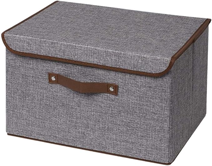 UUJOLY Storage Bins, Foldable Storage Box Cube with Lids