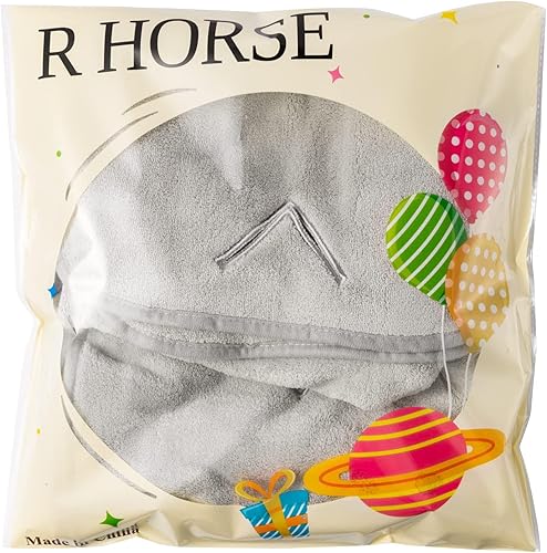 Miniatura 7 de R HORSE 4 toallas de mano grises con bucles para colgar, toalla de mano suave y gruesa para cocina, toalla seca para cocina y baño